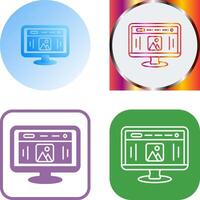 Web Design Icon Design vector