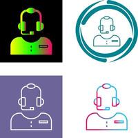 Customer Service Icon Design vector