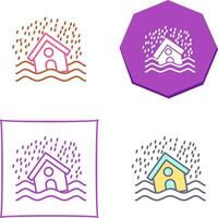 Disaster Icon Design vector