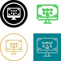 Desktop Icon Design vector