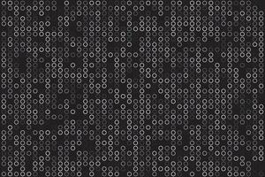 black and white polka dot pattern vector