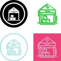 Warehouse Icon Design vector