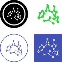 Constellation Icon Design vector