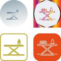 Iron Board Icon Design vector