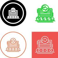 Container Icon Design vector