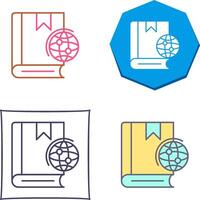 Globel Icon Design vector