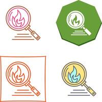 Disaster Icon Design vector