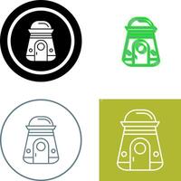Space Capsule Icon Design vector