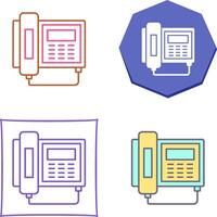 Telephone Icon Design vector