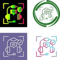 Technical Support Icon Design vector
