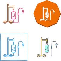 Intravenous Icon Design vector