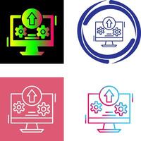 Upload Icon Design vector