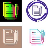 Document Icon Design vector