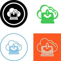 Backup Icon Design vector