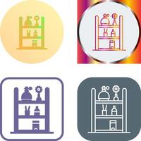 Shelf Icon Design vector