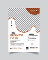 Luxurious Business Flyer and Elegant Business Leaflet or Professional Business Flyer vector