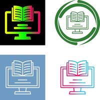 Monitor Icon Design vector