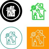 home repair Icon Design vector