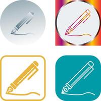 Pen Icon Design vector