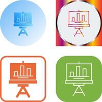 Statistics Icon Design vector