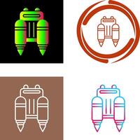 Jetpack Icon Design vector