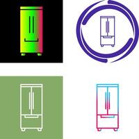 Refrigerator Icon Design vector