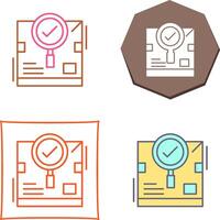 Search Icon Design vector