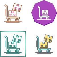 Trolly Icon Design vector