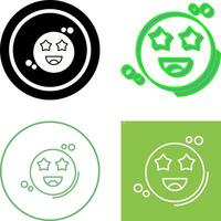 Starstruck Icon Design vector