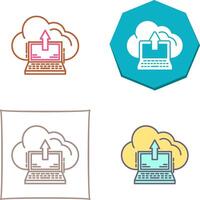 Backup Icon Design vector