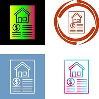 Document Icon Design vector