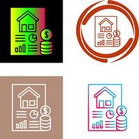 Loan Icon Design vector