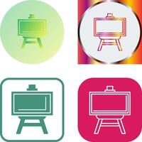 Easel Icon Design vector