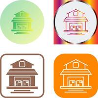 Warehouse Icon Design vector