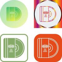 Vinyl Icon Design vector