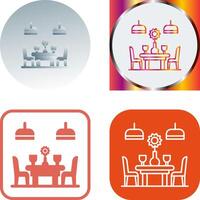 Table Icon Design vector