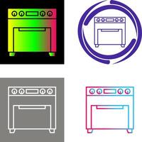 Oven Icon Design vector