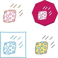 Asteroid Icon Design vector