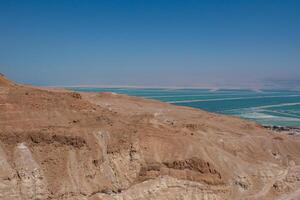 Desert landscape of Israel, Dead Sea, Jordan. High quality photo