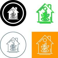 Plant Icon Design vector