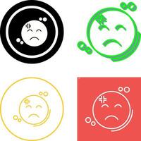 Dissapointment Icon Design vector
