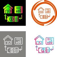 Investment Icon Design vector