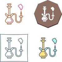 Hookah Icon Design vector