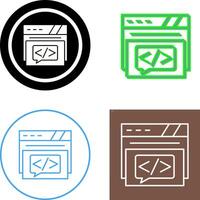 Message Icon Design vector