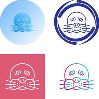 Seal Icon Design vector