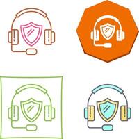 Call Center Icon Design vector