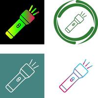 Flashlight Icon Design vector