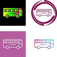 Bus Icon Design vector