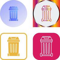 Garbage Icon Design vector