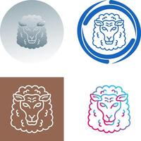 Sheep Icon Design vector